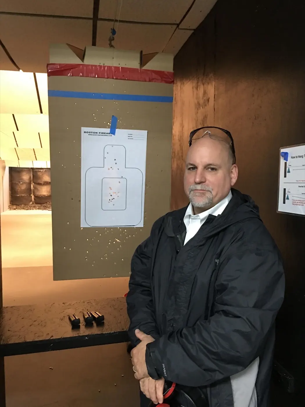 A Boston Firearms class in progress at 151 Bow Street, Everett.